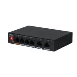 DAHUA 4PoE 2Uplink (PFS3006-4ET-60)