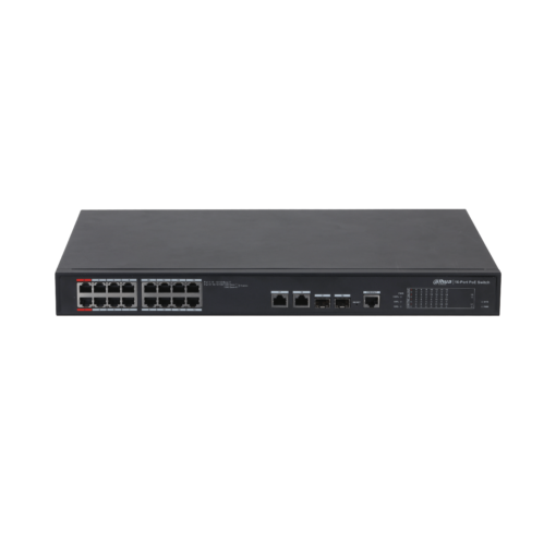 DAHUA Managed PoE Switch	16PoE 2Uplink (DH-PFS4218-16ET-240) - Image 2