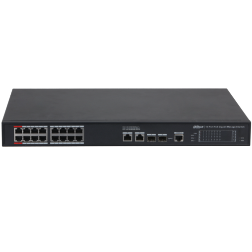 DAHUA Managed PoE Switch	16PoE 2Uplink (DH-S4220-16GT-190) - Image 2