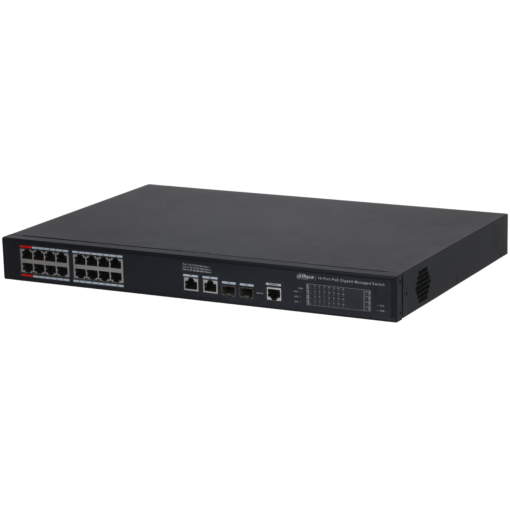 DAHUA Managed PoE Switch	16PoE 2Uplink (DH-S4220-16GT-190)