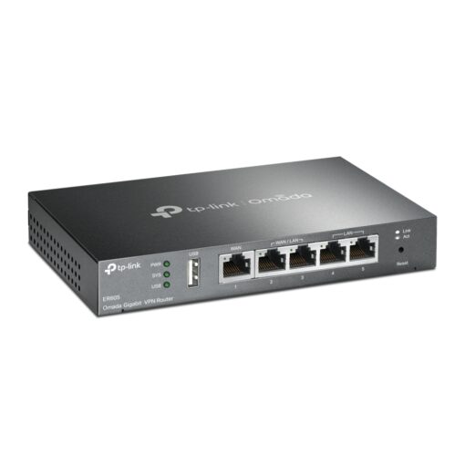 TP-LINK ER605 Omada SafeStream™ Gigabit Multi-WAN VPN Router - Image 3