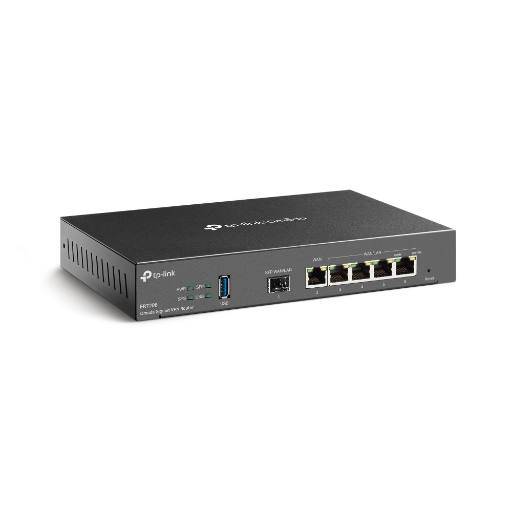 TP-LINK ER7206 Omada SafeStream™ Gigabit Multi-WAN VPN Router - Image 2