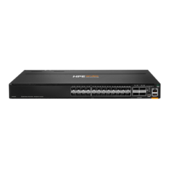 HPE Aruba [R9W86A] CX 8100 24x10G SFP+ 4x40/100G QSFP28 FB Airflow 3Fan 2AC PSU Switch Bundle