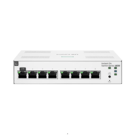 HPE Aruba Instant On 1830 8G Sw (8 x 10/100/1000) - Image 3