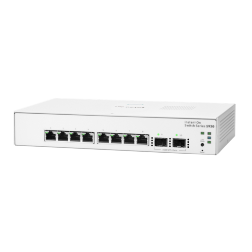 HPE Aruba Instant On 1930 8G 2SFP Switch (8 x 10/100/1000, 2 SFP) [JL680A] - Image 2