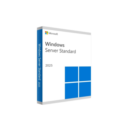 Microsoft Server Standard 2025 64-Bit  ENGLISH OEI DVD 16 Core (EP2-25187)