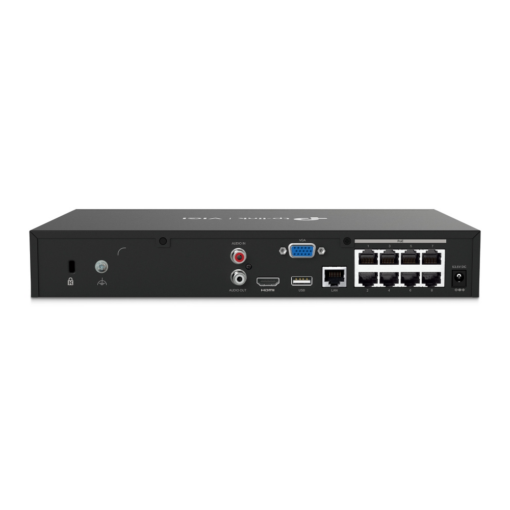 TP-LINK VIGI NVR1008H-8MP 8CH POE+ NETWORK VIDEO RECORDER 113W - Image 2