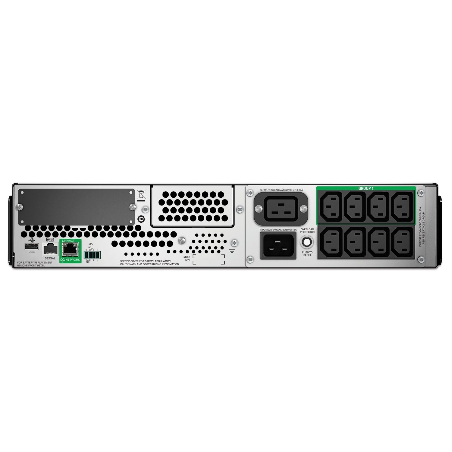 APC Smart-UPS 2200VA LCD RM 2U 230V with Smart Connect ( SMT2200RMI2UC ) - Image 2